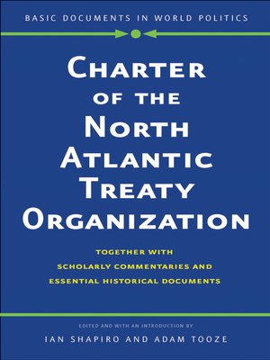 cover image of Charter of the North Atlantic Treaty Organization